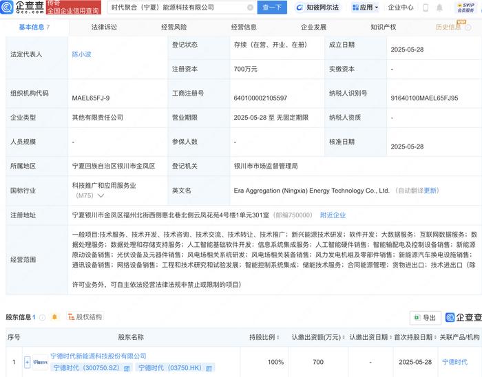 诺力股份成立新公司 含AI相关业务
